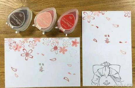 手工橡皮章雕刻留白方法,橡皮手工章