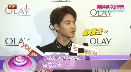 马天宇看王菲演唱会,王菲马天宇合唱
