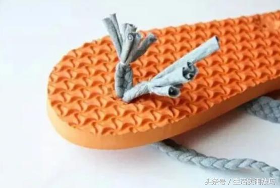 不穿的人字拖怎么改造,人字拖的时尚改造