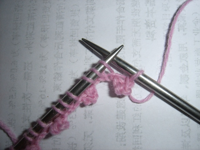 狗牙边棒针编织方法,棒针狗牙针的织法