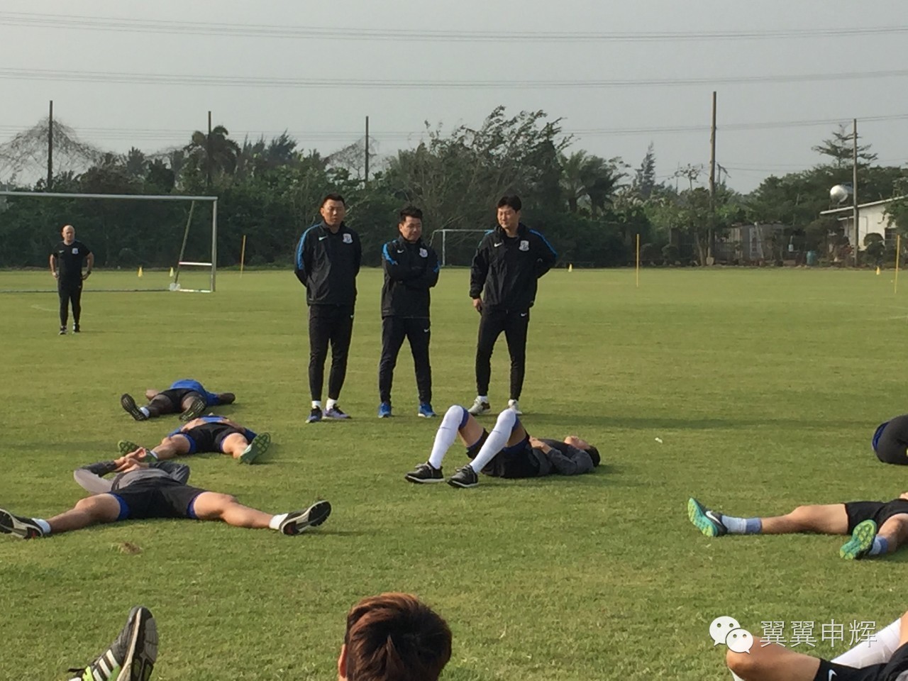 孙世林和波耶特,波耶特海口冬训