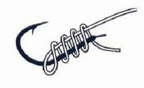 鱼钩鱼线鱼漂组装图解,一看就会编绳