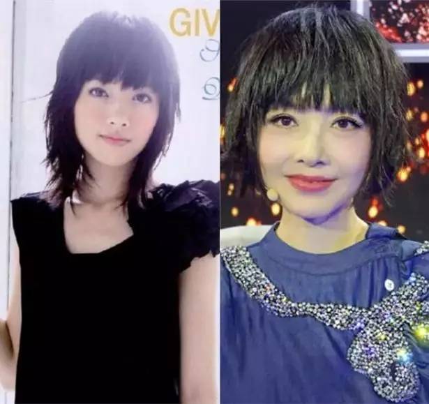 鲁豫换发型后照片,郭碧婷鲁豫同款短发