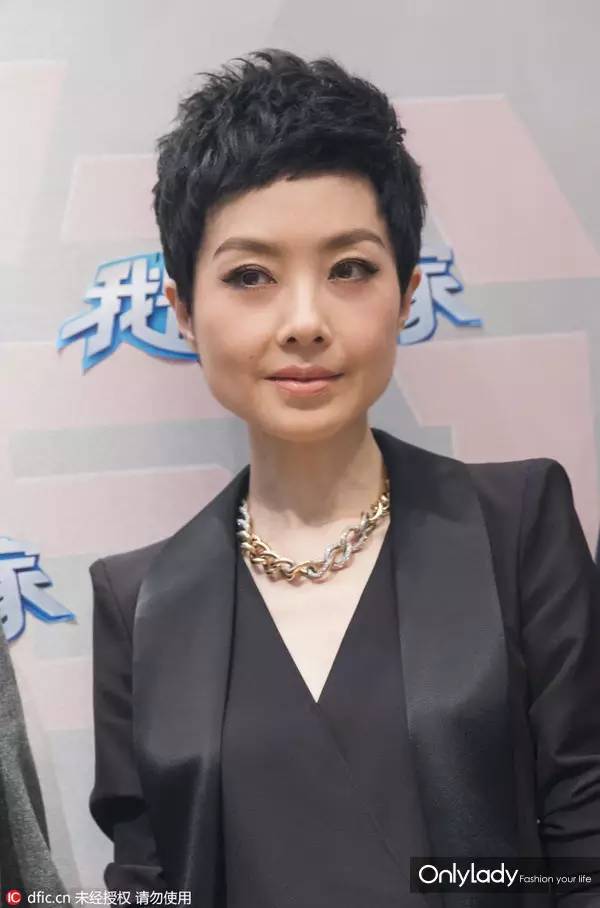 鲁豫换发型后照片,郭碧婷鲁豫同款短发