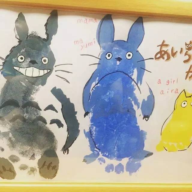 幼儿动物涂鸦画,儿童手工贴纸画动物