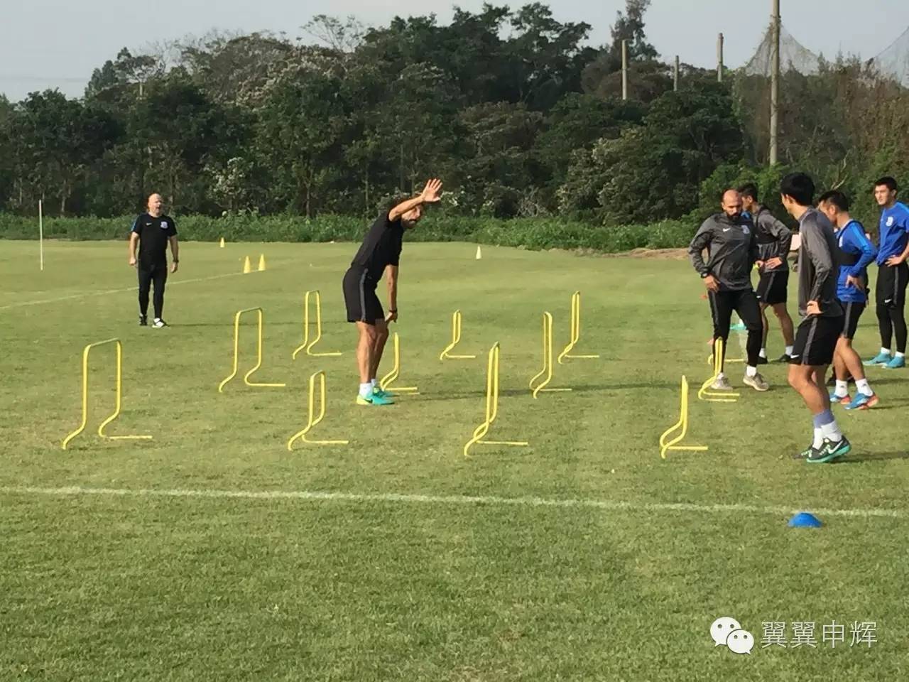 孙世林和波耶特,波耶特海口冬训