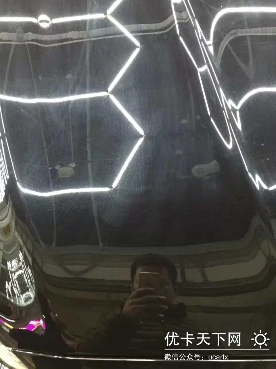 新蒙迪欧漆面,蒙迪欧坦桑石蓝镀晶