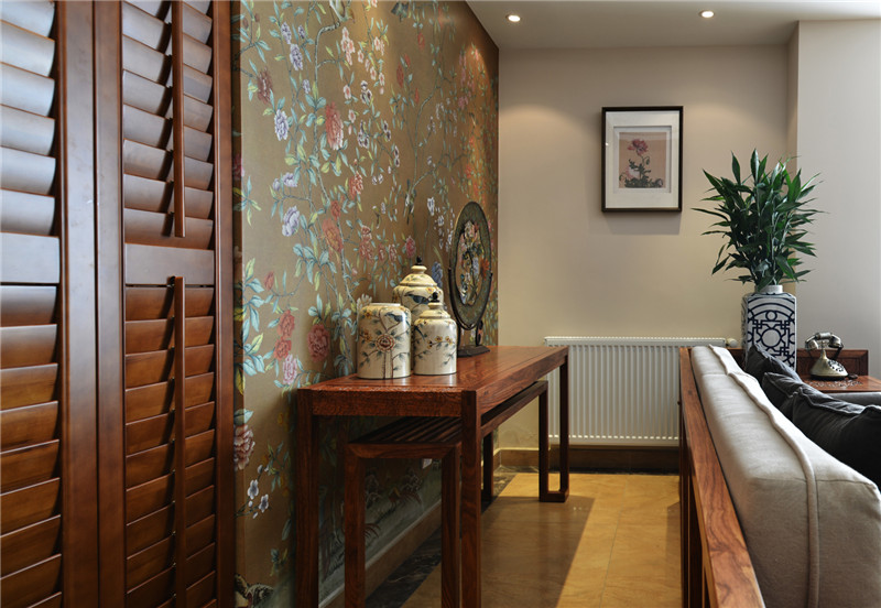 法式别墅红木装修,新中式装修红木家具别墅