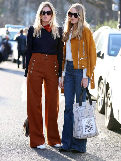 水手裤合集,水手裤直筒裤