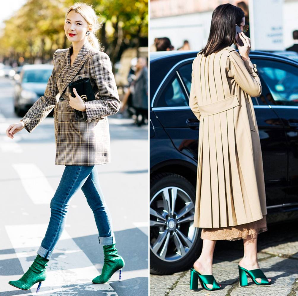 2017年的流行色草木绿,2022年的春季流行色