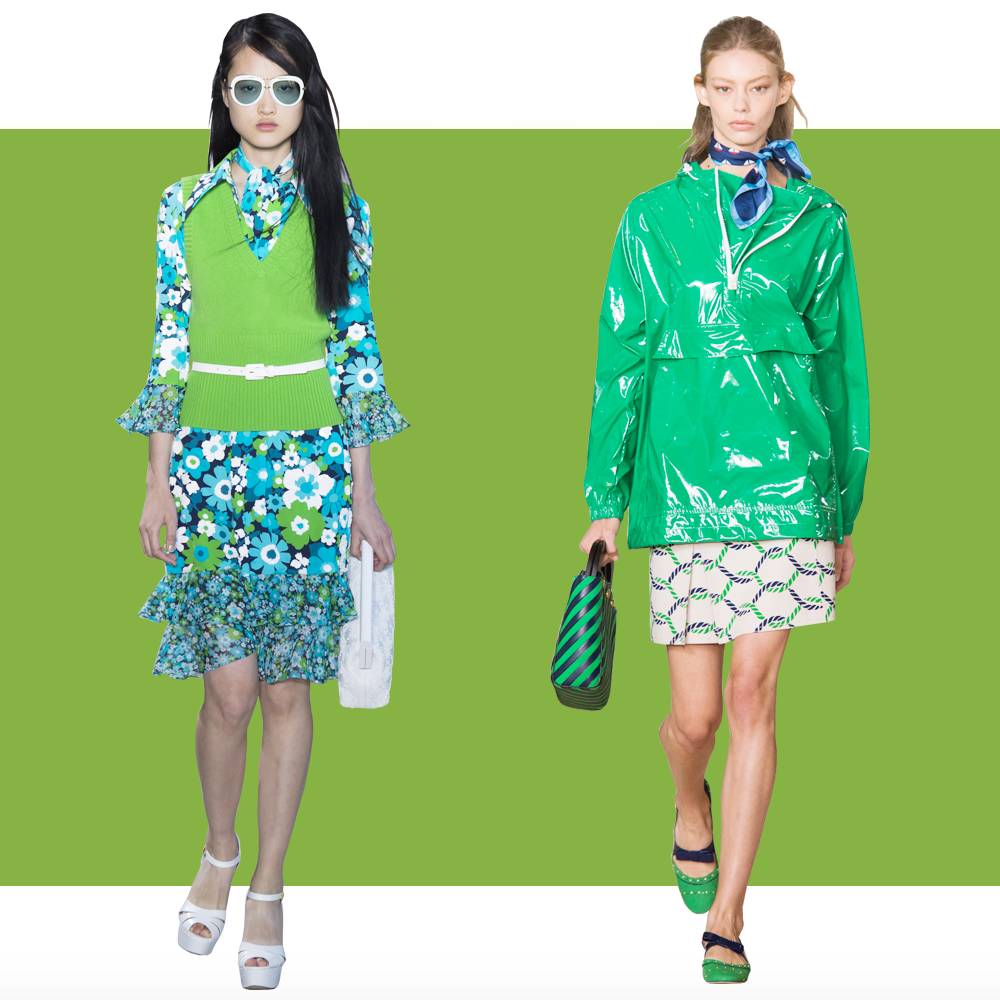 2017年的流行色草木绿,2022年的春季流行色