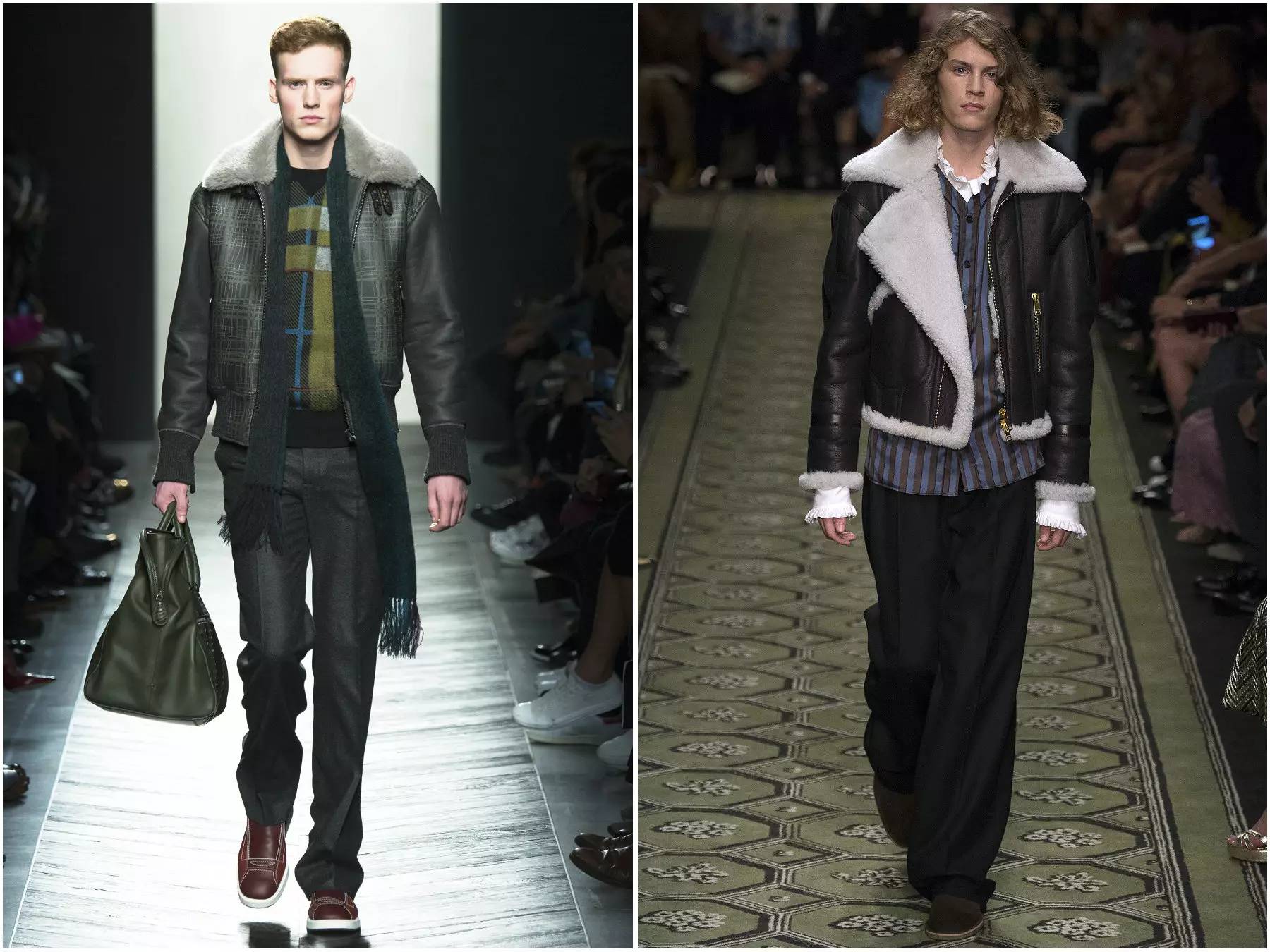 皮草羽绒搭配高级感冬天,皮草与羽绒的完美结合