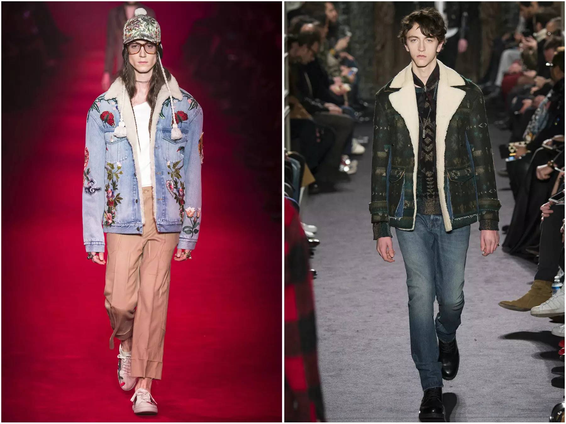 皮草羽绒搭配高级感冬天,皮草与羽绒的完美结合