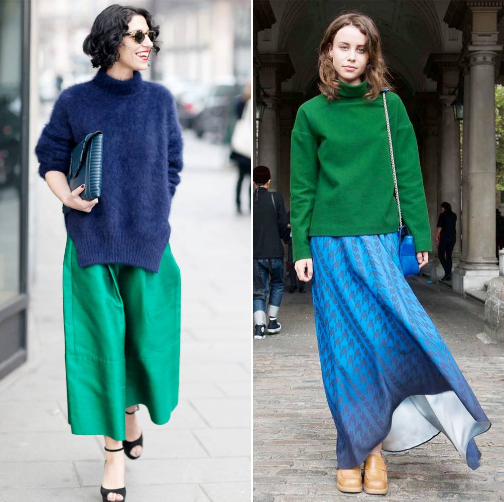 2017年的流行色草木绿,2022年的春季流行色