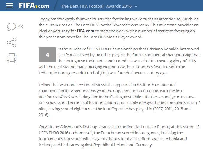 fifa公布世界足球先生,fifa足球先生2019