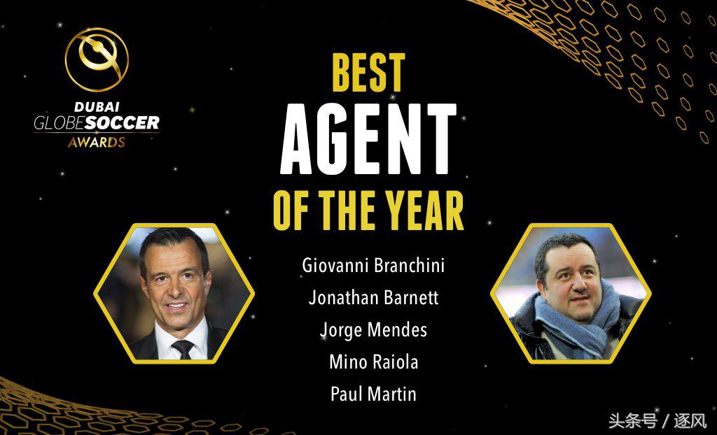 2018环球足球奖最佳球员,迪拜环球奖历届得主