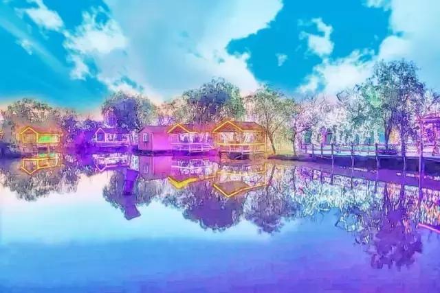 动漫风的美景,美景图动漫