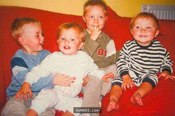 她生下2对双胞胎儿子已经很不可思议，没想到12年后又带来喜讯