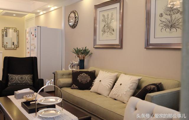 中美式混搭小户型装修,精心打造温馨的小窝