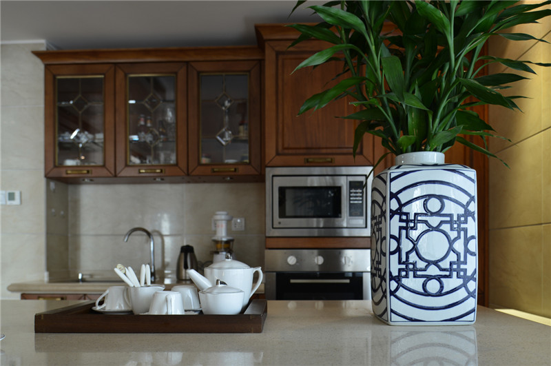 法式别墅红木装修,新中式装修红木家具别墅