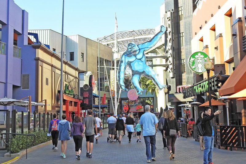 洛杉矶环球影城,洛杉矶环球影城高清地图