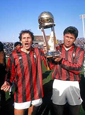 米兰队史上的今天：1989年埃瓦尼最后进球赢下丰田杯（多图）