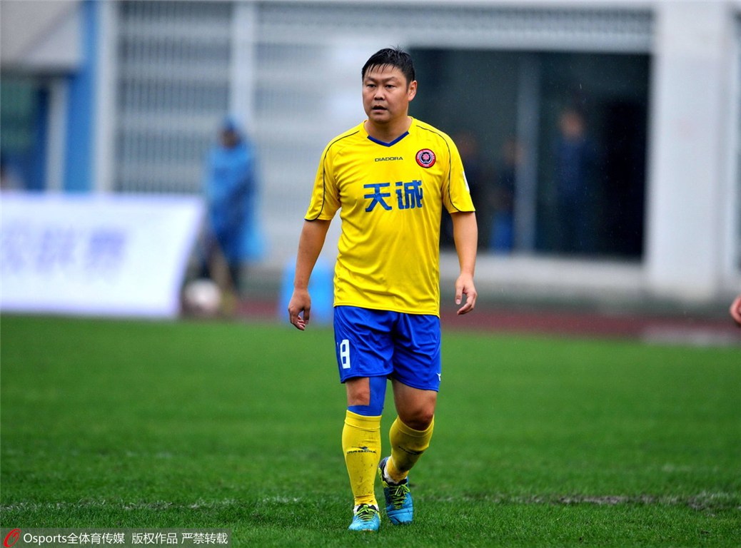 前中国国家组足球队队长孙继海,宿茂臻范志毅姚夏