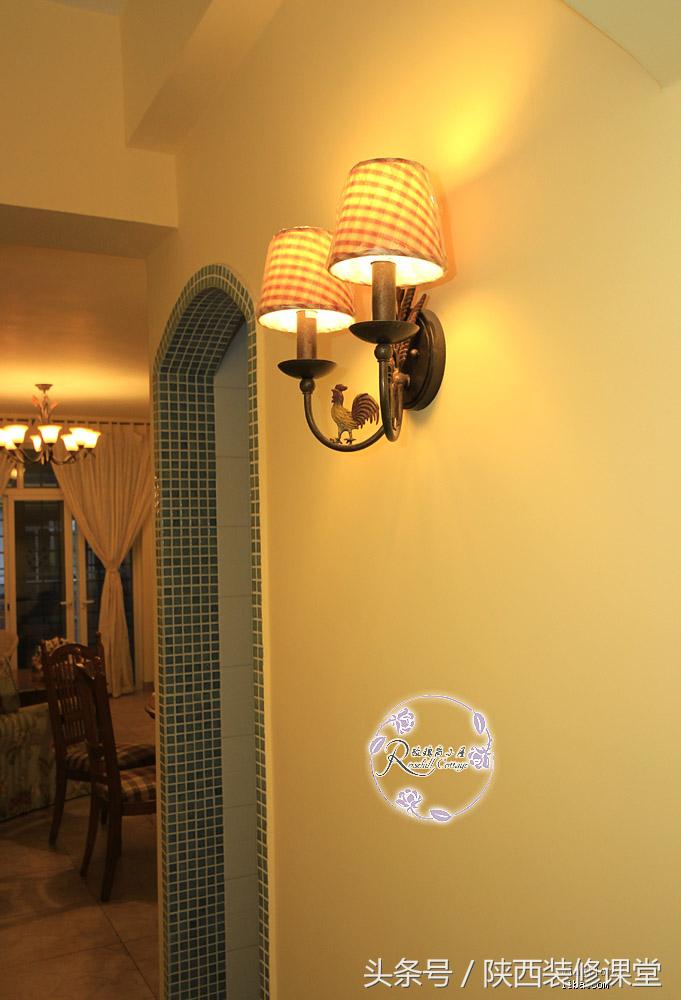 美式简约风硬装软装19万,10万硬装小户型复古风