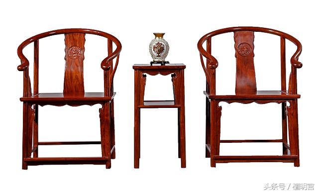 红木家具中式椅经典之作,红木家具大圈椅