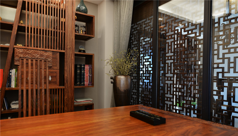 法式别墅红木装修,新中式装修红木家具别墅