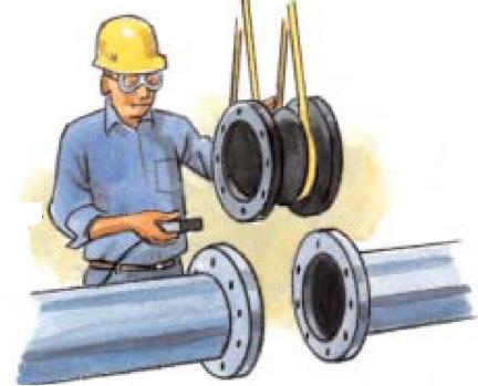 直通橡胶接头怎样安装,手动蝶阀和橡胶接头安装位置