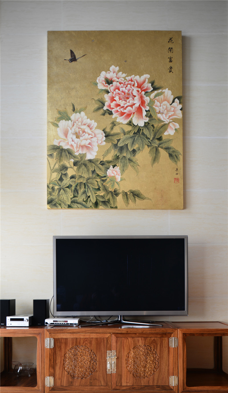 法式别墅红木装修,新中式装修红木家具别墅