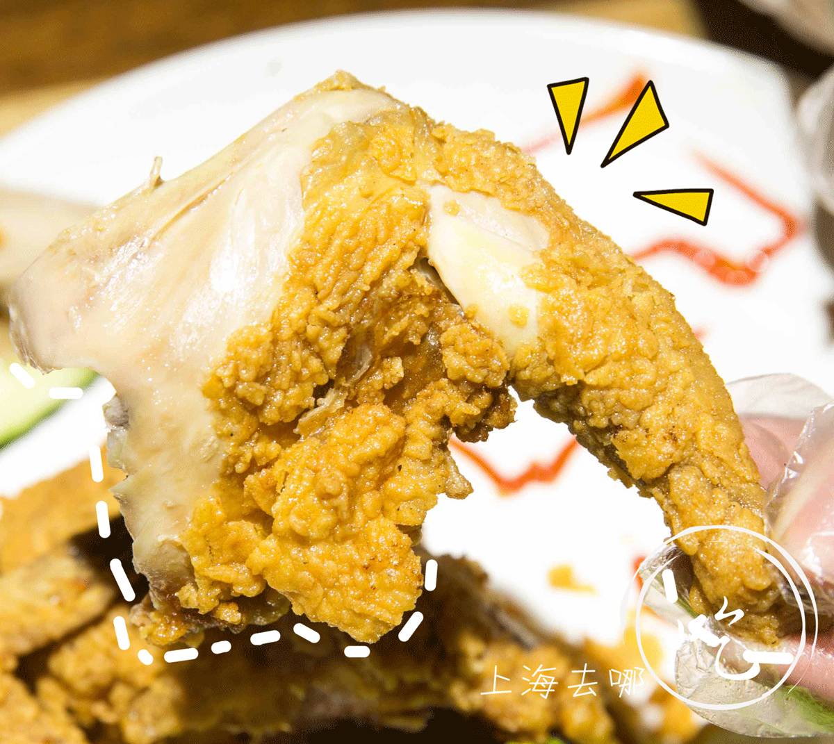 魔都这家店有一只“浴火焚身”的韩国鸡，一群人竟然抢着去滚菜单！