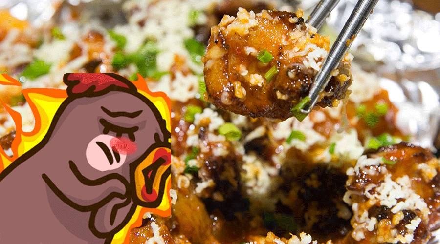 魔都这家店有一只“浴火焚身”的韩国鸡，一群人竟然抢着去滚菜单！