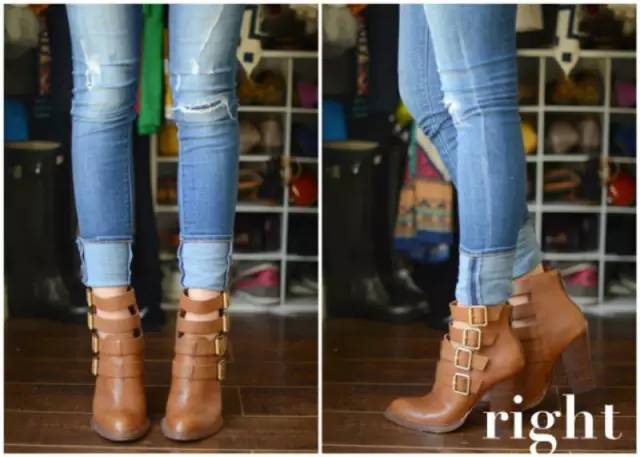 冬天米色短靴子搭配大全,冬天什么短靴好看又百搭