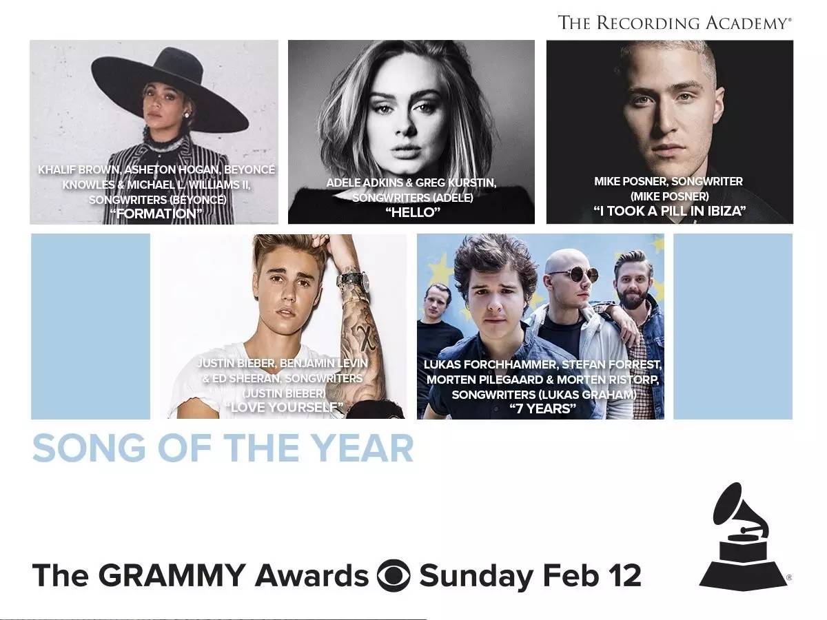 格莱美奖提名揭晓,碧昂丝最新颁奖典礼