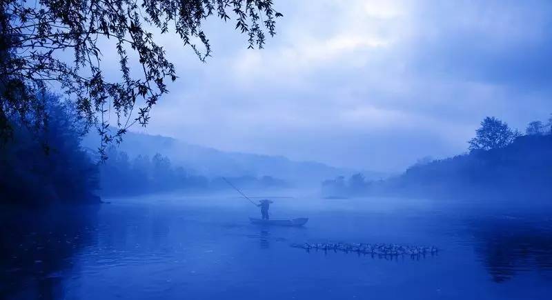 「词风雅韵」涧中石｜故人何在？一叶孤舟，烟水茫茫