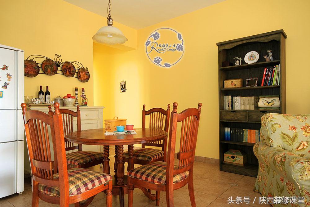 美式简约风硬装软装19万,10万硬装小户型复古风