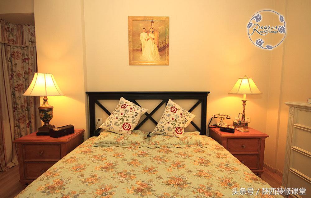 美式简约风硬装软装19万,10万硬装小户型复古风