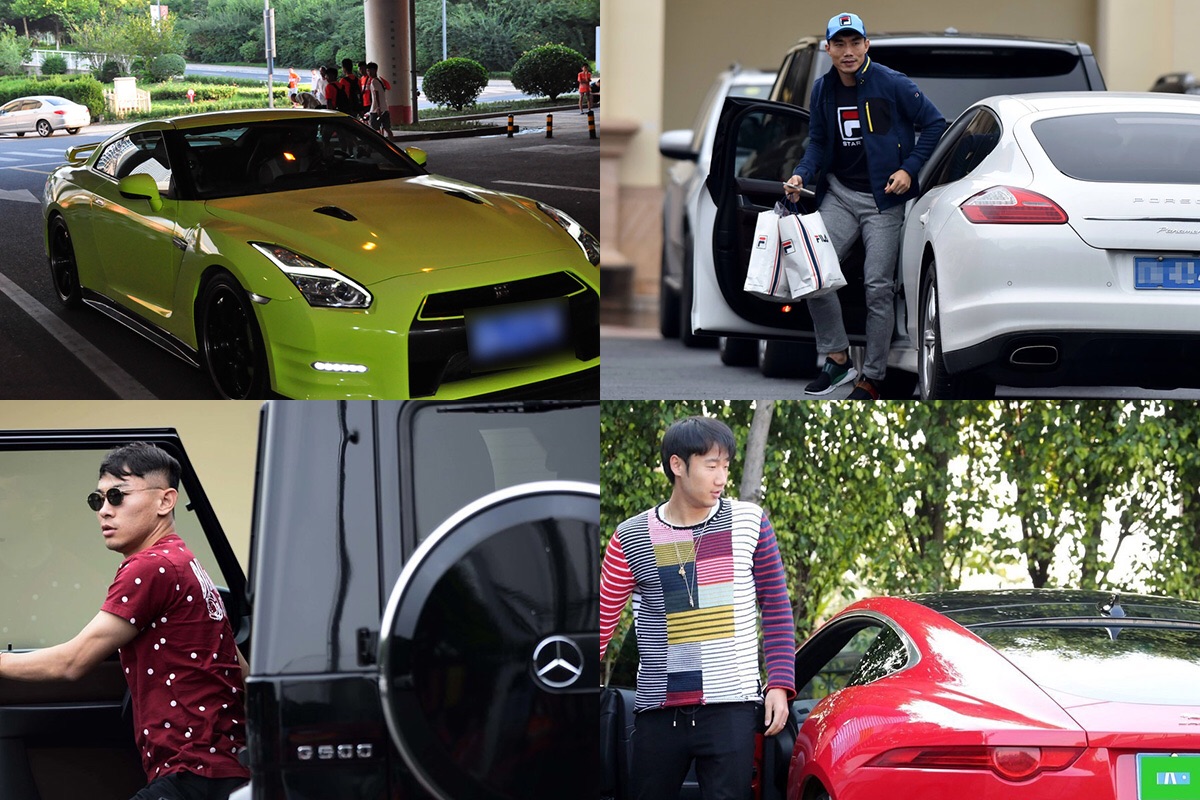 中国足球国家队都开什么车,最新国足开什么车