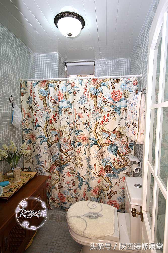 美式简约风硬装软装19万,10万硬装小户型复古风