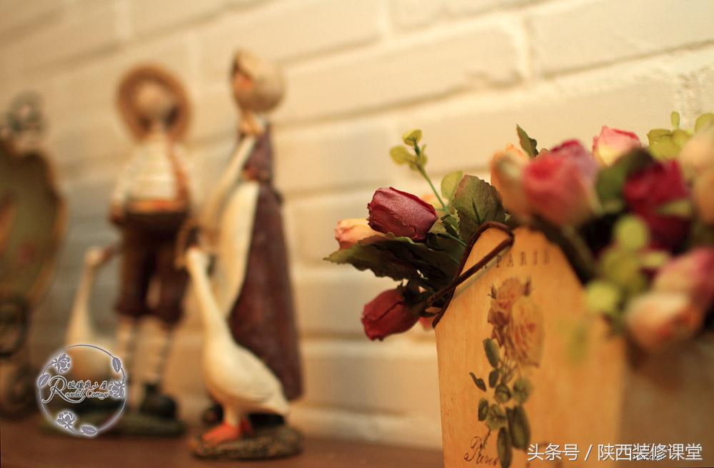 美式简约风硬装软装19万,10万硬装小户型复古风