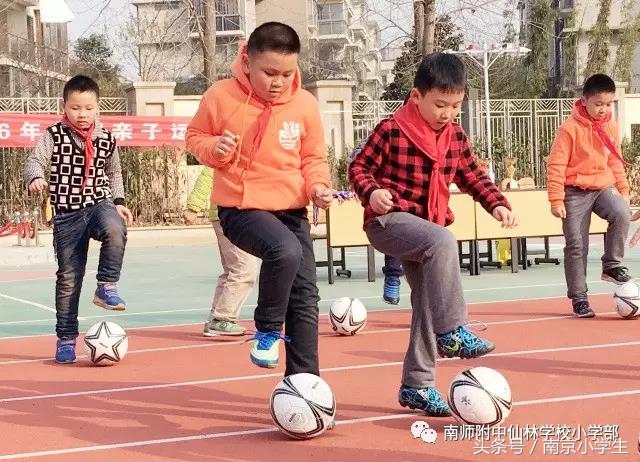 夹球接力跑亲子运动会,亲子运动会小中大