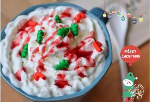 圣诞搞事啊！这杯咖啡竟好喝得我连杯子都吃掉了！