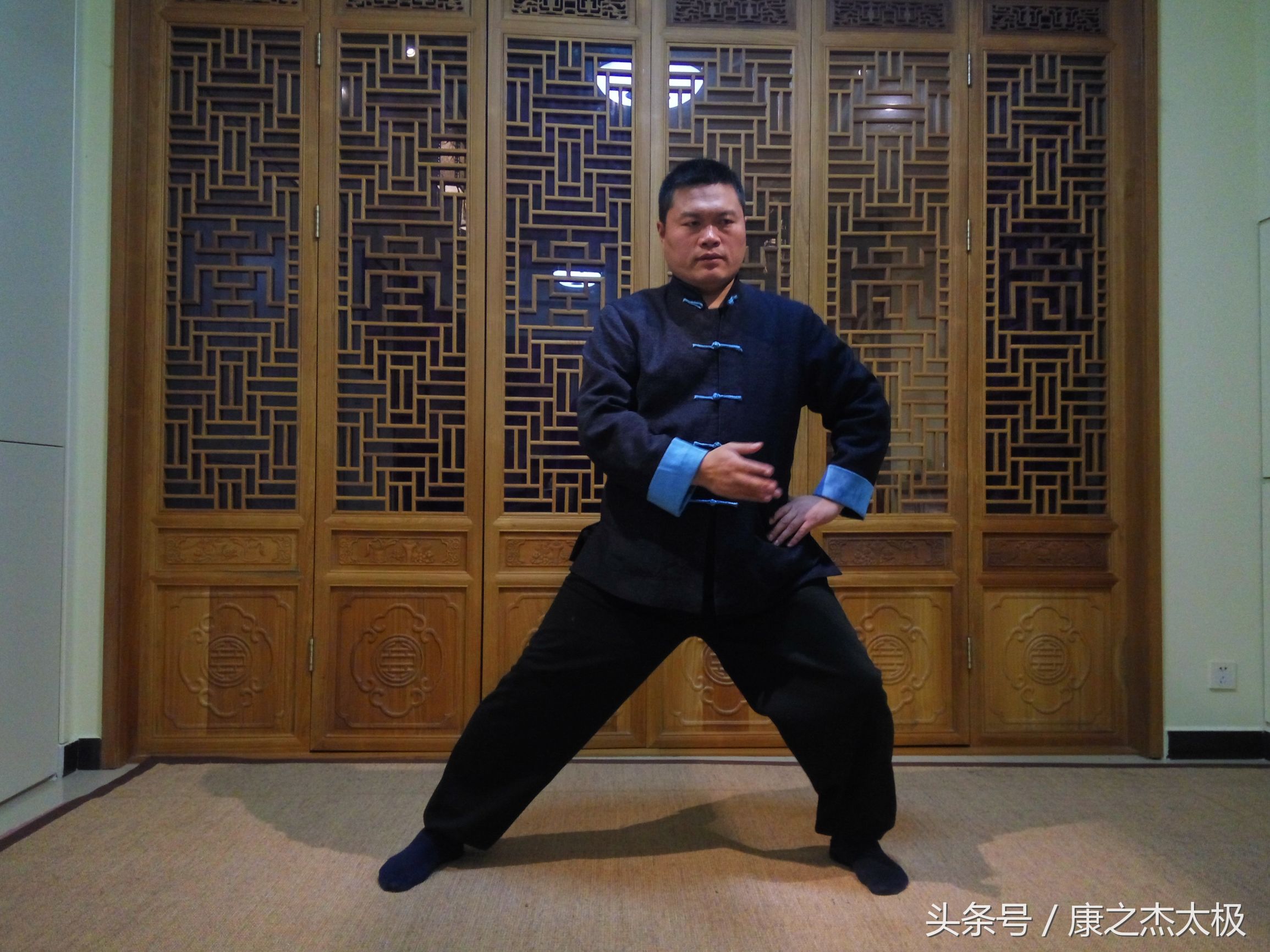 陈氏老架74式与76式差别,74式老架一路背面全套讲解演示