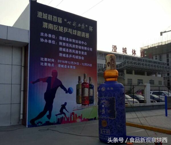 第七届陕西渭南华山杯乒乓球比赛,七彩杯乒乓比赛