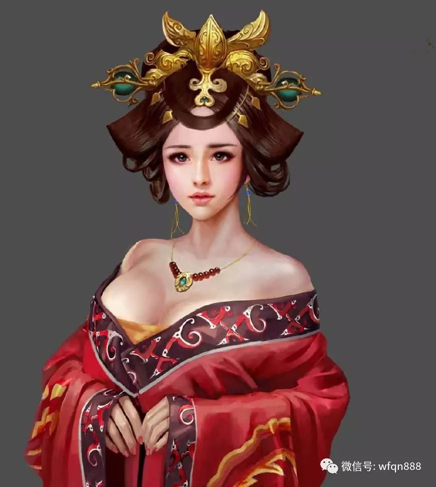 这位美丽妃子是中国史上第一*奴性**，皇帝让她躺在朝堂上搔首弄姿！