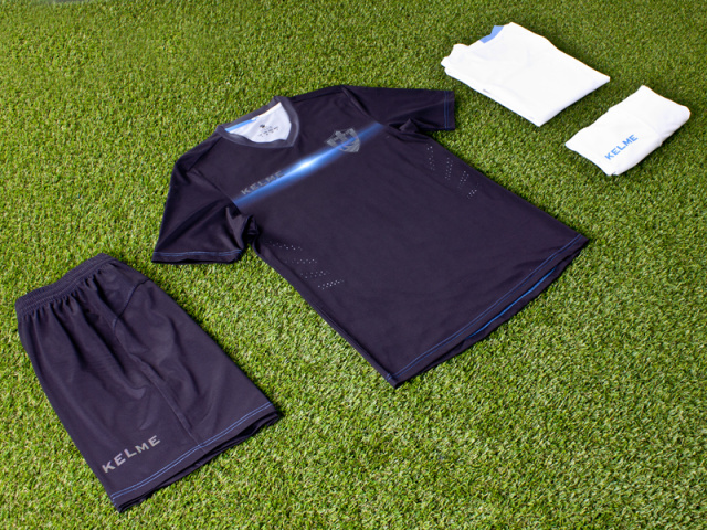 卡尔美薄荷绿足球服,卡尔美足球中甲球员版球衣