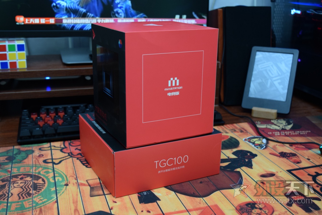 钛度ministation大屏游戏机,烧友评测电脑