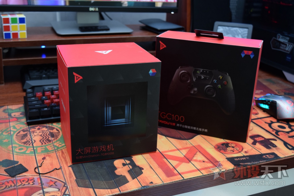 钛度ministation大屏游戏机,烧友评测电脑